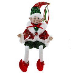 Игрушка набивная "Эльф", L16 W10 H52 см (полка 24 см.)