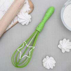 !09 Венчик «Фан. Звезда», 25 см, цвет зеленый