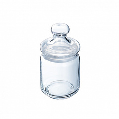 Банка для продуктов КЛУБ с крышкой 0.28л