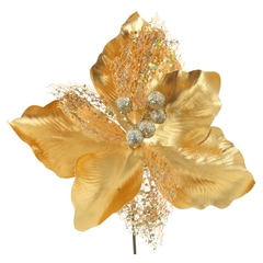 Цветок искусственный "Магнолия", L20 W20 H22 см