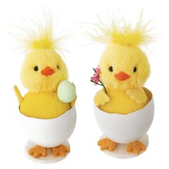 Фигурка декоративная "Цыпленок" (блок 12шт), L5 W5 H10 см, 2в.