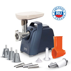 Мясорубка Аксион М62.02 2000Вт синий