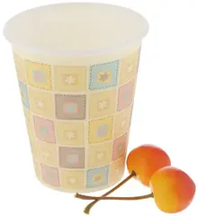 !09 Бумажные стаканы (наборы 24 штук) "Праздничные" 330 мл.