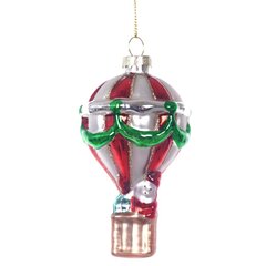 Украшение новогоднее "Воздушный шар", L5,5 W5,5 H11 см