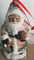 !09 ЕЛОЧНАЯ ИГРУШКА MARKO FERENZO GRANDE - САНТА, 13 СМ.