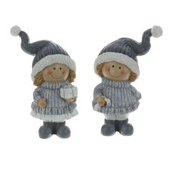 Фигурка декоративная "Девочка", L6 W4,5 H10 см, 2в.