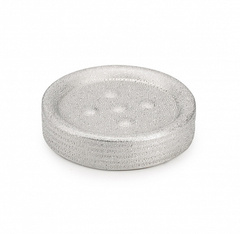 Мыльница керамическая POLARIS JUWEL silver