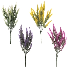 Цветок искусственный "Вереск", L15 W15 H37 см, 4в.