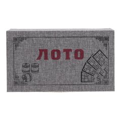 Игра настольная "Лото", Д24 Ш13 В10 см