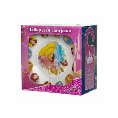 Набор для завтрака ПРИНЦЕССЫ 3пр