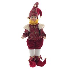 Игрушка набивная "Клоун" (муз, движ), L17 W12 H48 см