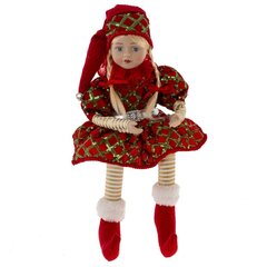 Игрушка набивная "Эльф" (муз, движ), L16 W12 H40 см (полка 22 см.)