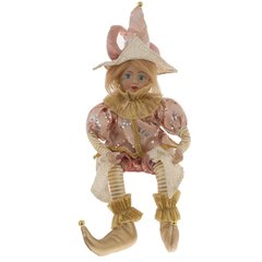 Игрушка набивная "Клоун" (муз, движ),  L15 W13 H50/27 см