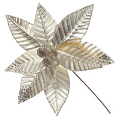 Цветок искусственный "Пуансеттия", L28 W25 H40 см