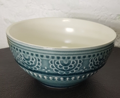 !09 Набор 2 штуки - Салатник, 17 см., каменная керамика, Индонезия, цвет серый