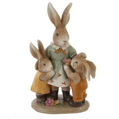 Фигурка декоративная "Зайцы", L11 W6,5 H16,5 см
