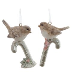 Фигурка декоративная подвесная "Птички", L5,5 W3 H8 см, 2в.