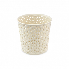 Контейнер круглый MY STYLE L кремовый