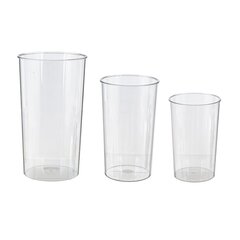 Набор из 3-х ваз, 7800 мл, L21 W21 H38,5 см