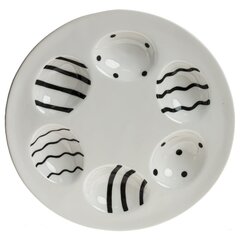 Тарелка для 6-ти яиц, L18 W18 H2 см