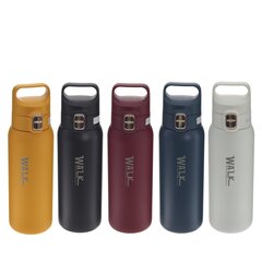 Термос, 500 мл, L7 W7 H23,5 см, дизайн микс