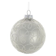 Украшение новогоднее Шар "Завиток", D 8 см, L8 W8 H8 см