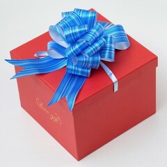 !09 Бант-шар (набор 12 штук) №4.5 "Тонкие полосы", цвет синий