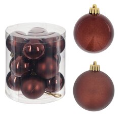 Набор из 12шт Украшение новогоднее "Шар", D 4 см, L9,5 W9,5 H10,5 см