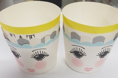 !09 НАБОР ИЗ 36 ШТУК - Форма для выпечки "Глазки", 6 х 5 см. дизайн микс