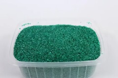 !09 Песок цветной , цвет темно зеленый, 400 г