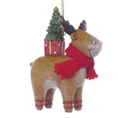 Фигурка декоративная "Олень", L8 W5 H11 см