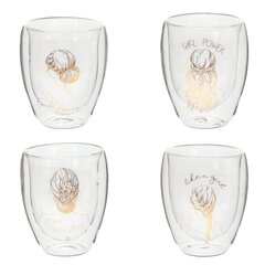 Стакан, 350 мл, L9,5 W9,5 H11 см, дизайн микс