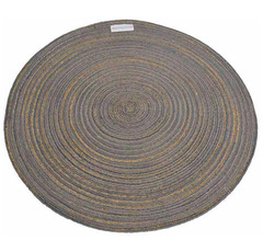 !09 Мат на стол MEADOW "Полоска" 38 см. цвет серый