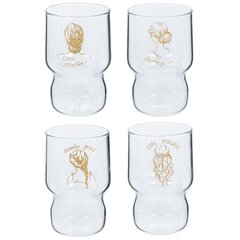 Стакан, 450 мл, L8 W8 H12 см, дизайн микс