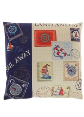 !Подушка декоративная "Марки"45*45 см.