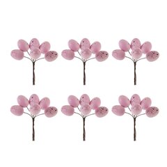 Набор из 6-ти изделий декоративных "Яйца пасхальные", L17 W3,5 H17,5/10 см