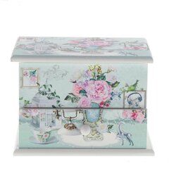 Шкатулка для украшений музыкальная, Д13 Ш9,5 В9,5 см