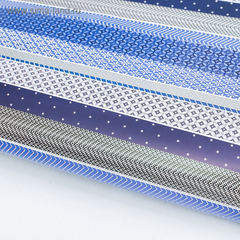 !Бумага упаковочная 2 листа глянцевая «Лаконичный синий» 70 × 100 см