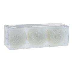 Набор из 3шт Украшение новогоднее "Шар", D 8 см, L23,5 W8 H8 см