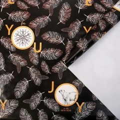 !09 Бумага упаковочная 3 листа глянцевая Joy, 70 × 100 см.