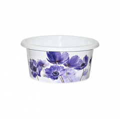 Таз 10л Синие маки