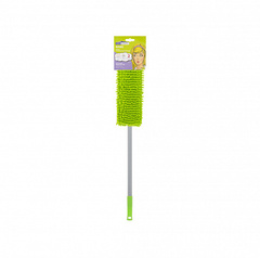 Швабра BASIC DUO с 2-мя насадками, с телескопической рукояткой