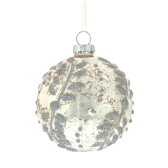 Украшение новогоднее Шар "Омела", D 8 см, L8 W8 H10 см