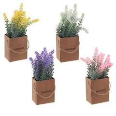 Цветочная композиция "Лаванда", L10 W10 H20 см, 4в.