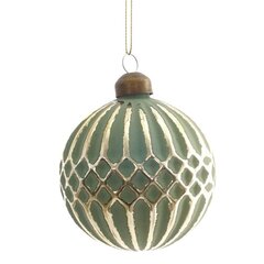 Украшение новогоднее "Шар", L8 W8 H9,5 см