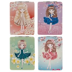 Зеркало карманное, Д6 Ш8,5 В1 см, 4в.