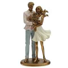 Фигурка декоративная "Влюбленная пара", L12 W7,5 H25 см