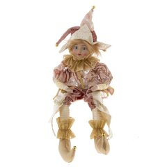 Игрушка набивная "Клоун" (муз, движ),  L20 W18 H62/36 см