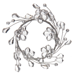 Декор для свечи "Венок", D кольца = 7см, L11 W3 H11,5 см