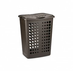 Корзина для белья VICTOR 40л темно-коричневая